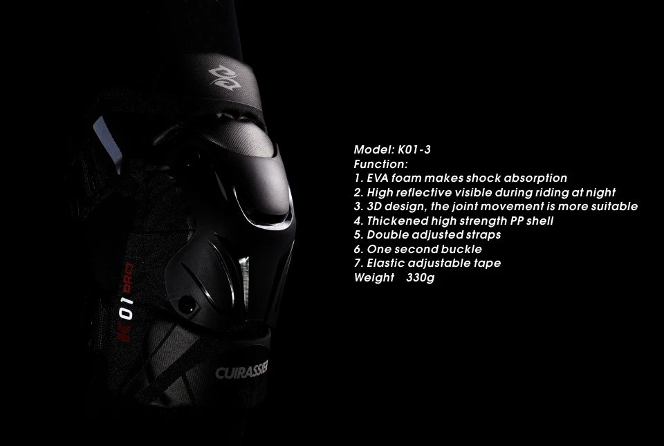 Cuirassier Protective Motorbike Kneepad