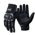 Motorcycle Breathable Full Finger Gloves Leather Protective Equipment