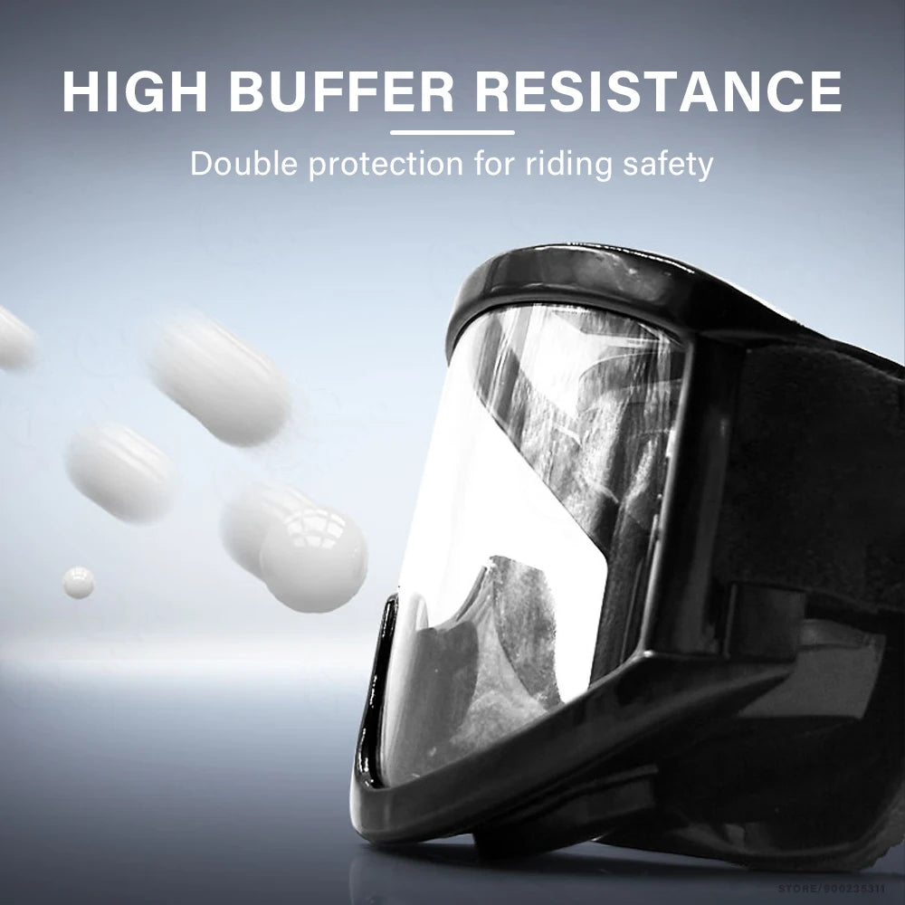 Motorcycle Goggles Glasses Men Women Eye Protect Off-road Cycling Safety