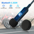 Motorcycle Helmet Bluetooth 5.3 Headset Stereo Headset Motorcycle