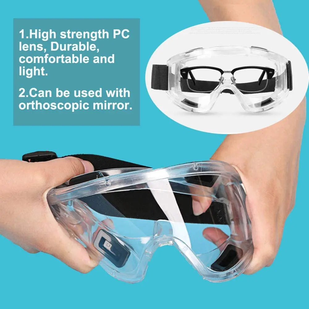 Motorcycle Goggles Glasses Men Women Eye Protect Off-road Cycling Safety