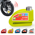 Motorcycle Bicycle Lock Alarm Padlock Disc Aluminum Alloy Anti-Theft