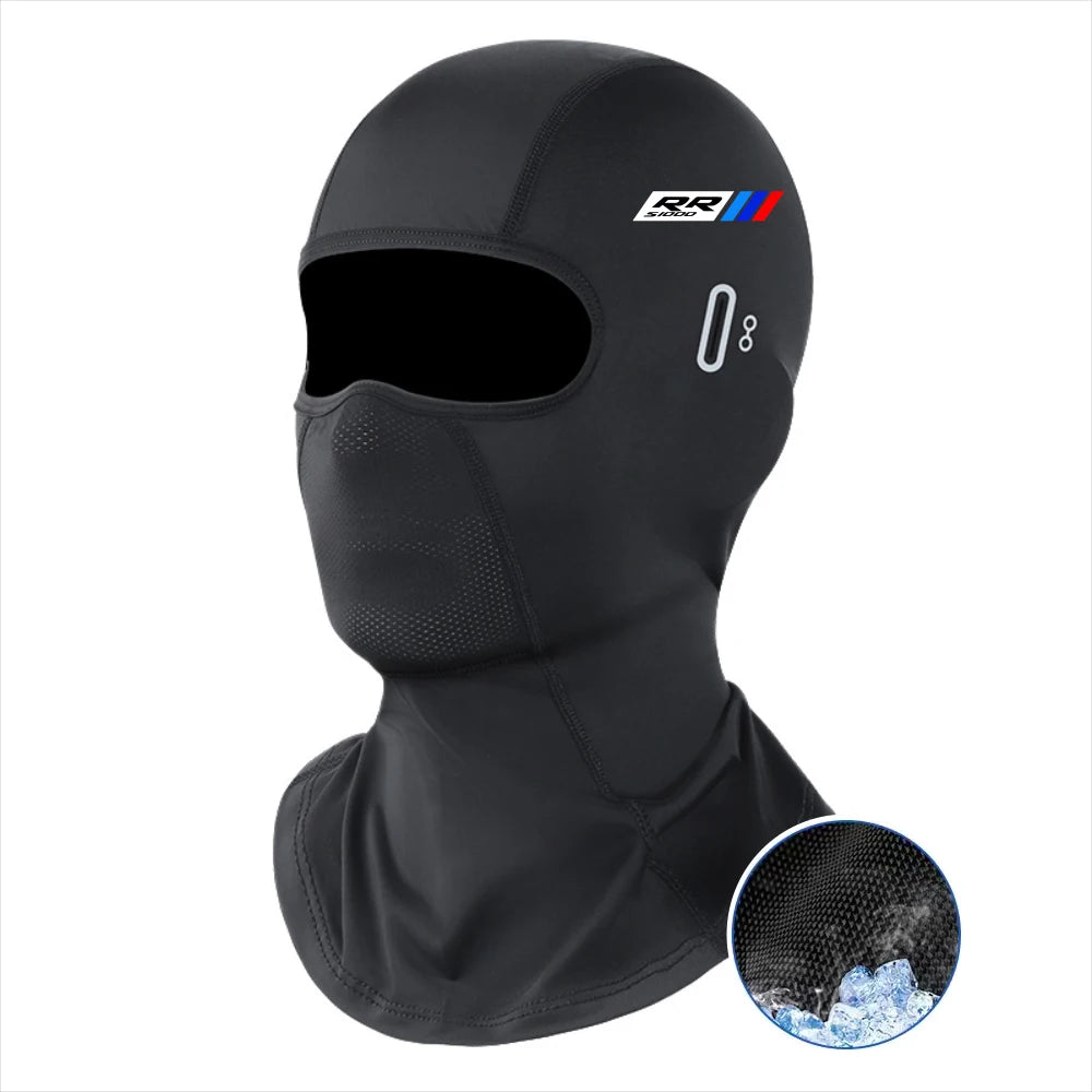 BMW Motorcycle Balaclava Summer UV Protection Glasses Face Breathable Hole Winter Warm