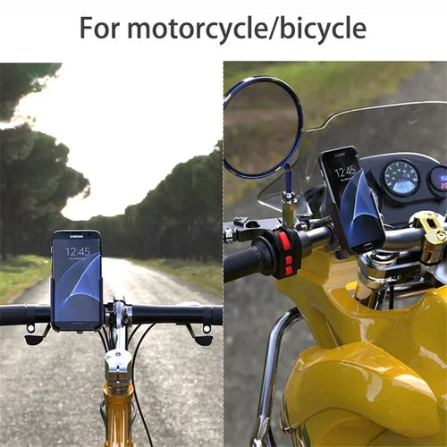 Aluminum Alloy Motorcycle Bike Bicycle Phone Holder