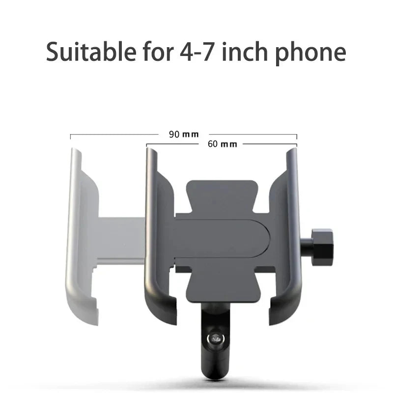 Aluminum Alloy Motorcycle Bike Bicycle Phone Holder